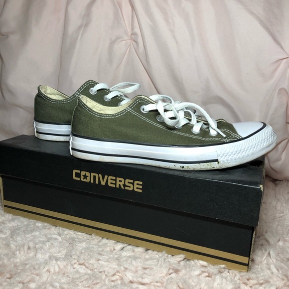 herbal green converse
